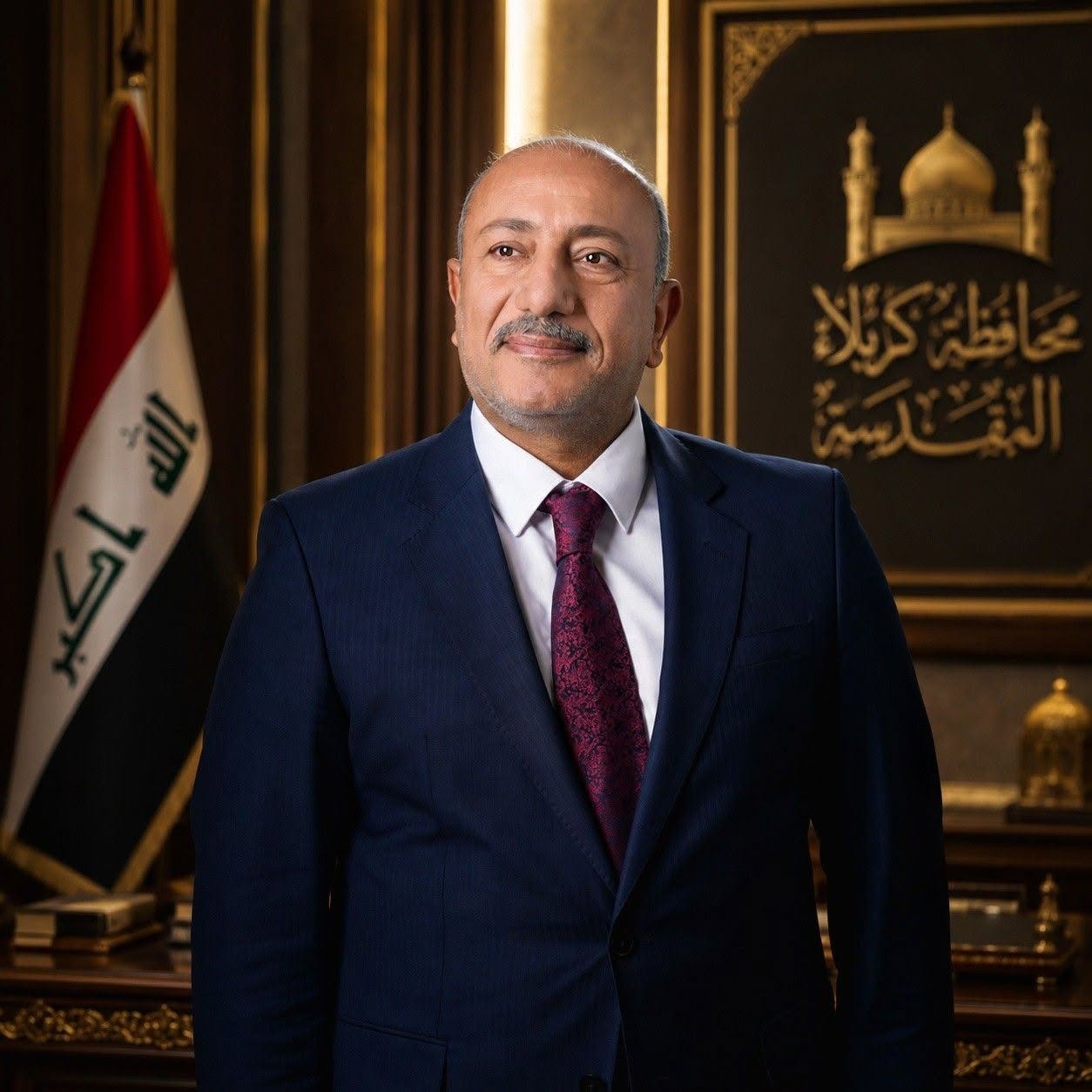 محافظ كربلاء المقدسة الدكتور المهندس نصيف جاسم الخطابي